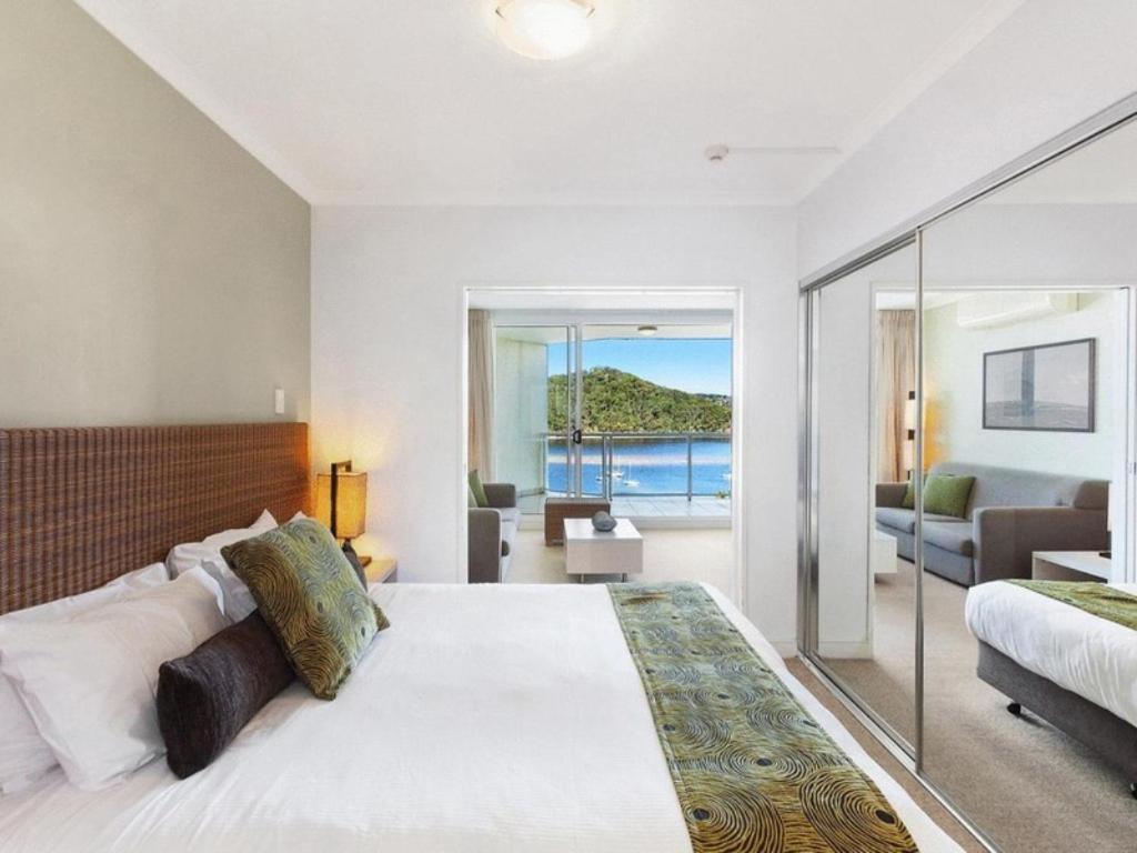 Ocean Panorama - 1 Bedroom Oceanview Apt Ettalong Beach Bagian luar foto
