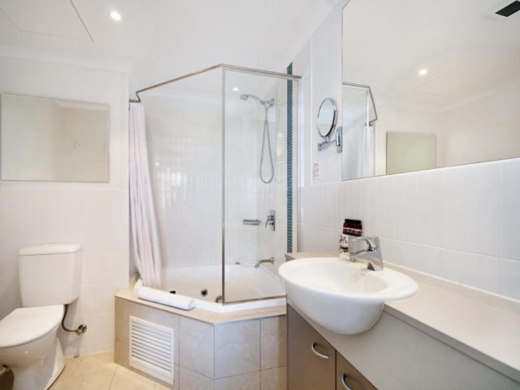 Ocean Panorama - 1 Bedroom Oceanview Apt Ettalong Beach Bagian luar foto